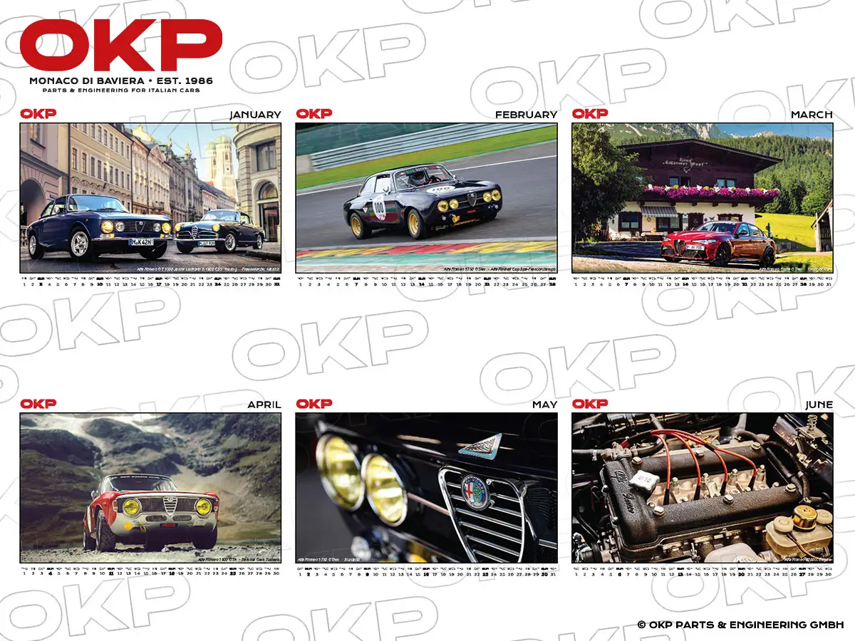 Calendario OKP Racing Club 2027