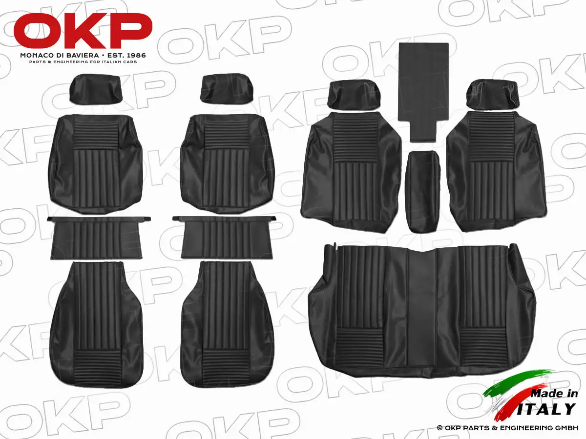 Sitzbezug komplett 2000 Berlina Kunstleder schwarz