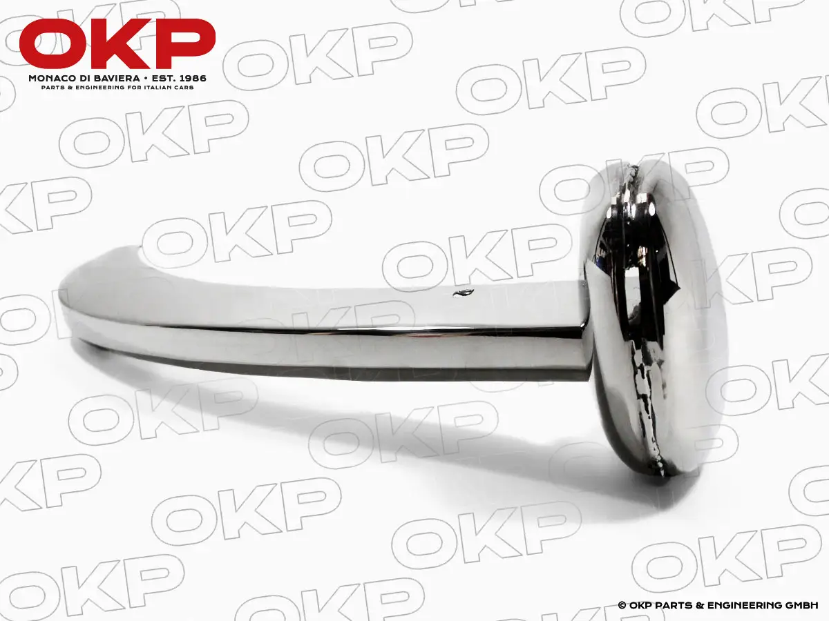 Stoßstange Edelstahl hinten Rundheck Spider links