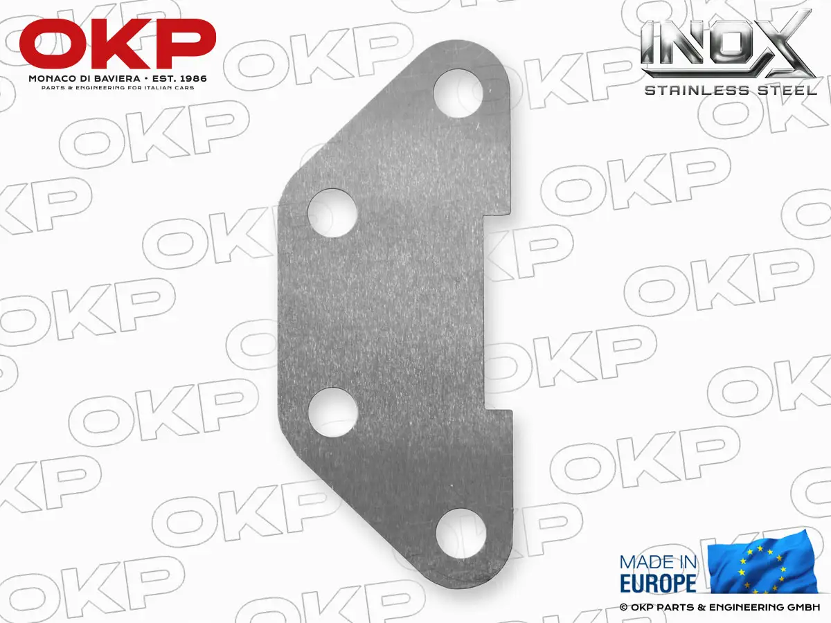 Distanzplatte 1mm Türscharnier unten Bertone GT