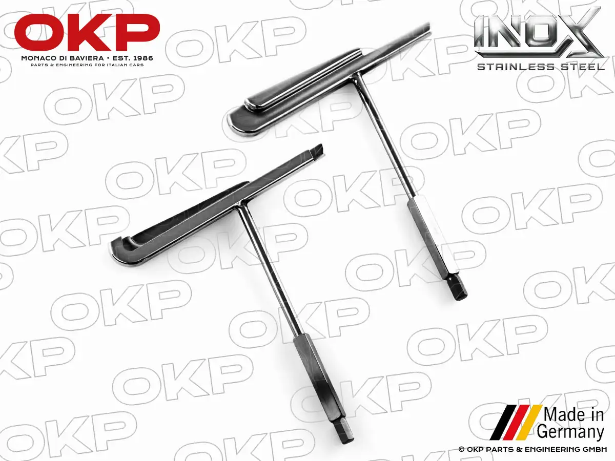 Satz Halter für Dreiecksfenster GT Bertone