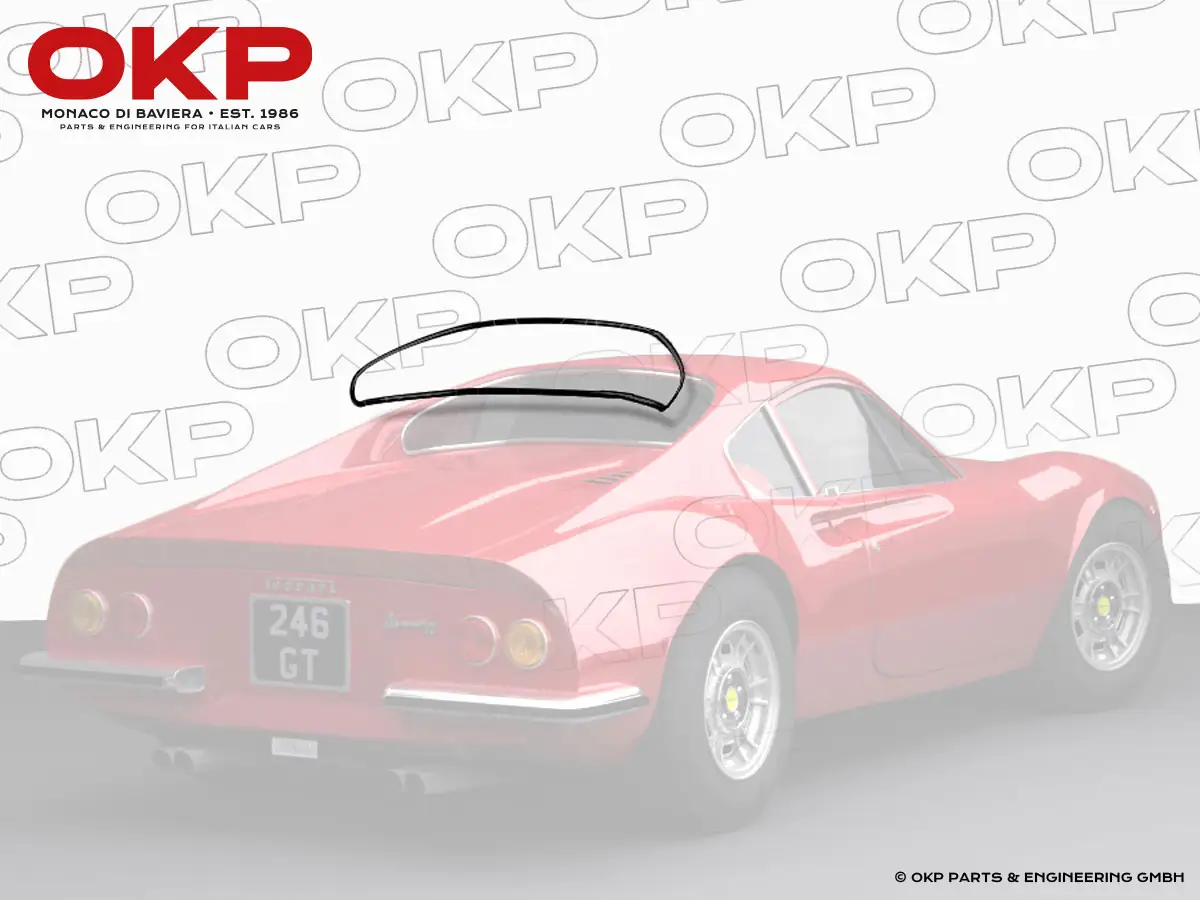 Heckscheibendichtung Ferrari  Dino 206 - 246