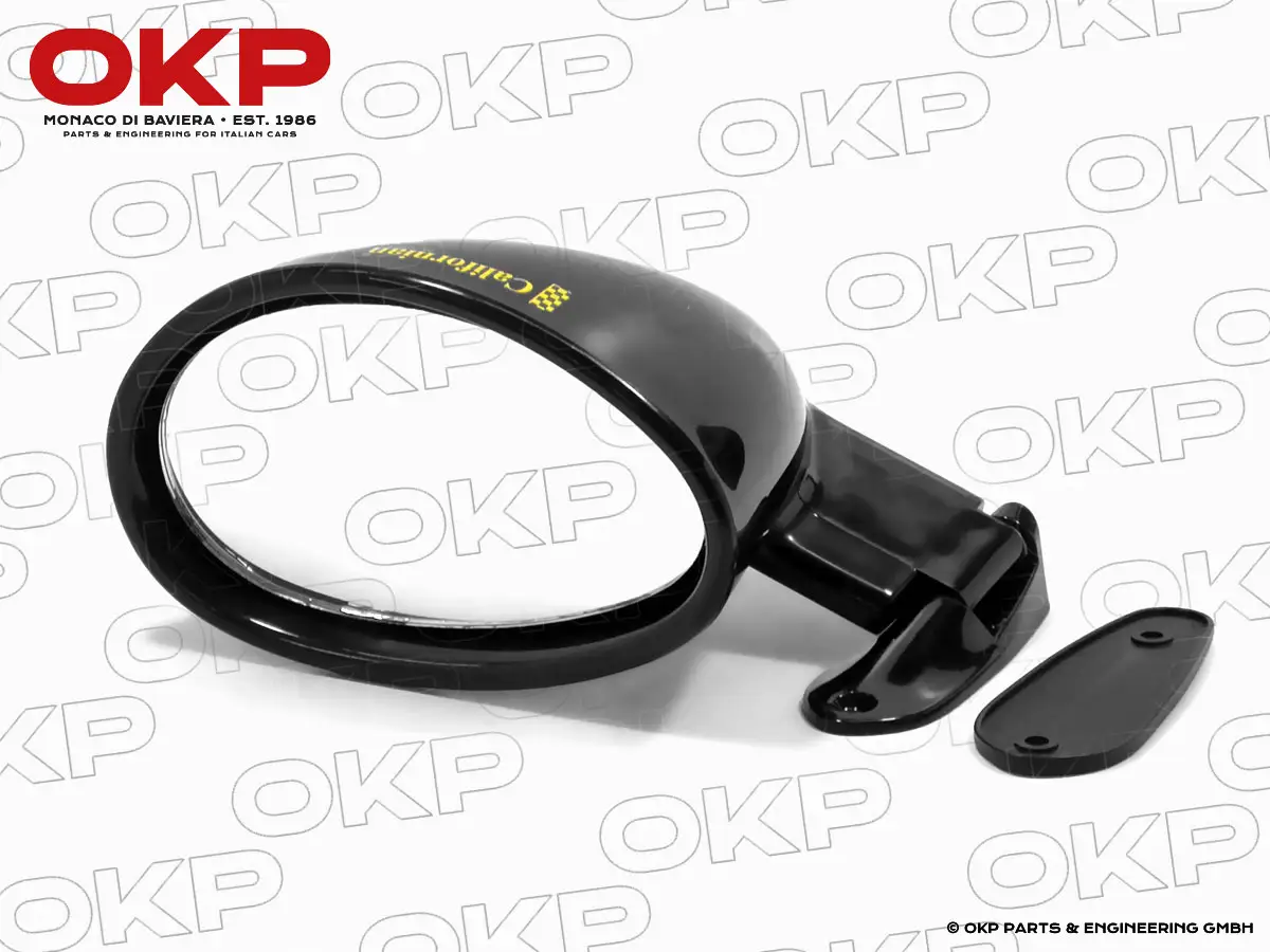 Außenspiegel Californian schwarz links (universal)