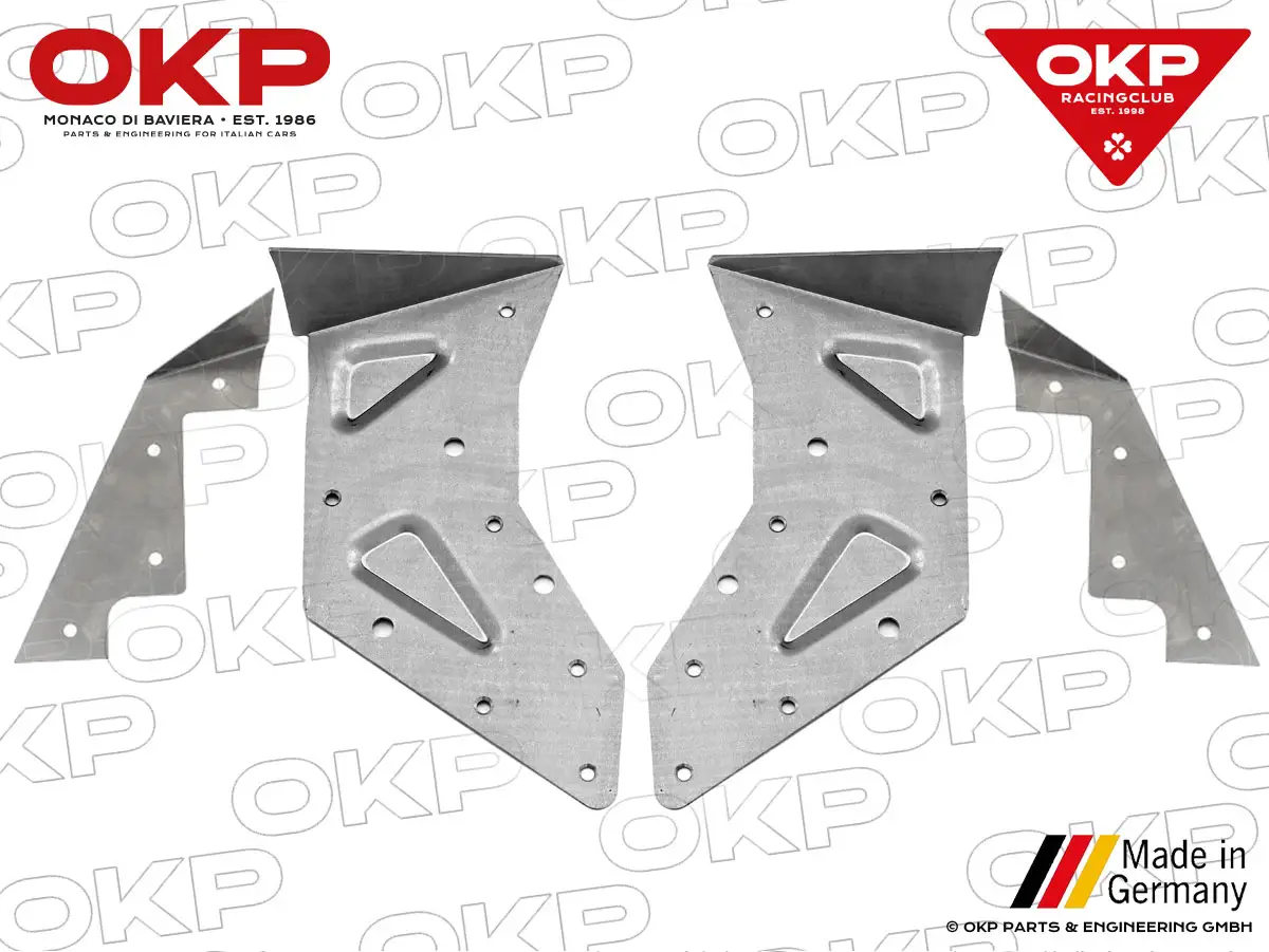 Satz (2) Versteifungsbleche Motorseitenwand 105 / 115