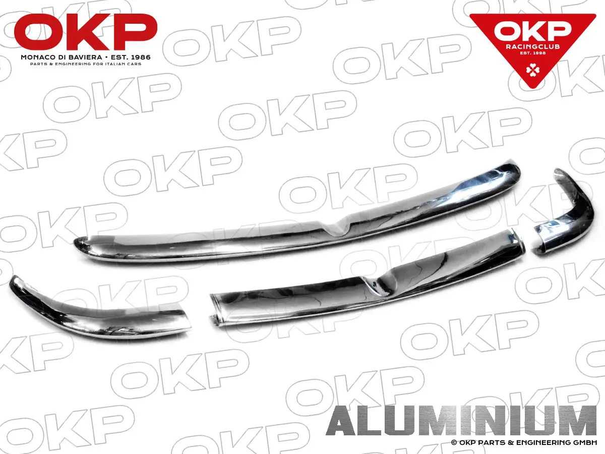 Jeu pare-chocs aluminium Alfa 750 Giulietta Sprint Veloce