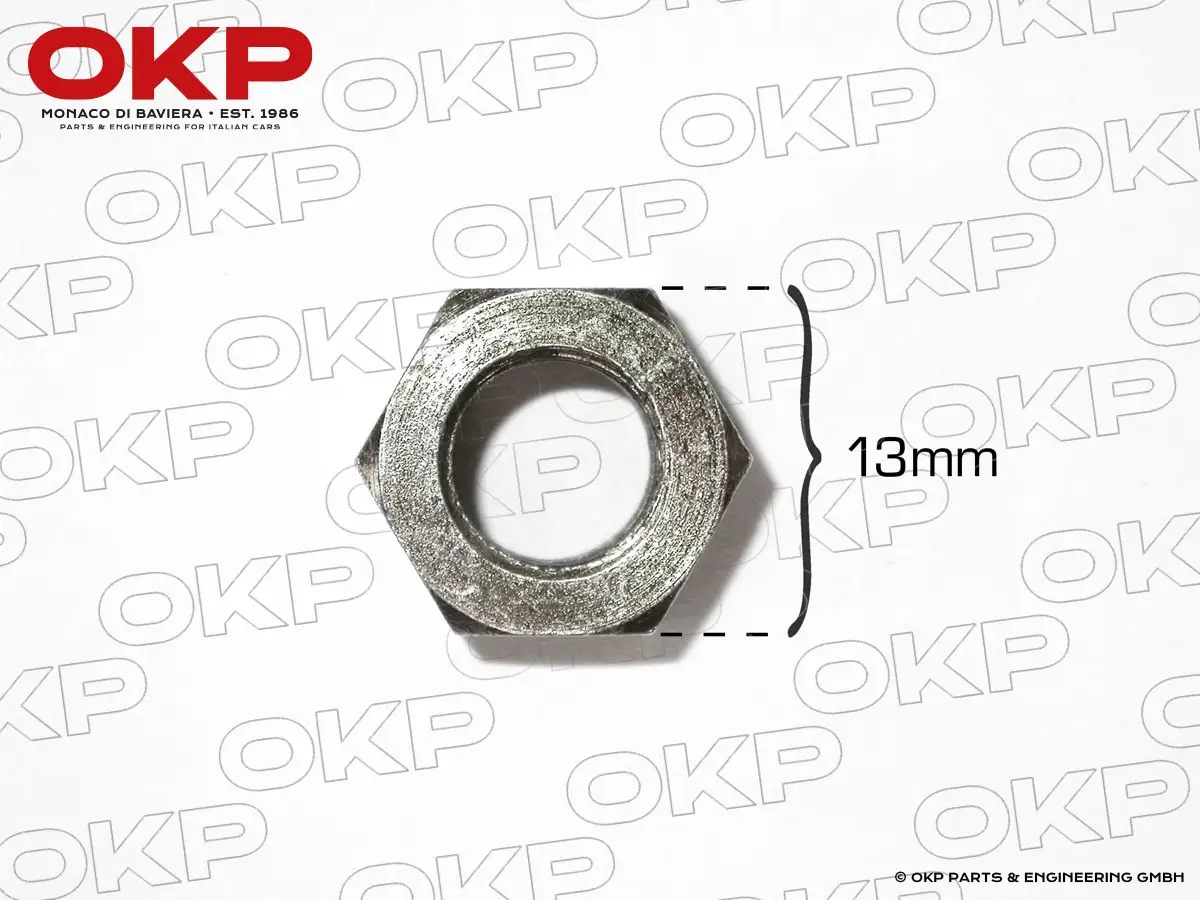 Feingewindemutter M8 x 1 (13er Schlüsselw.) verzinkt