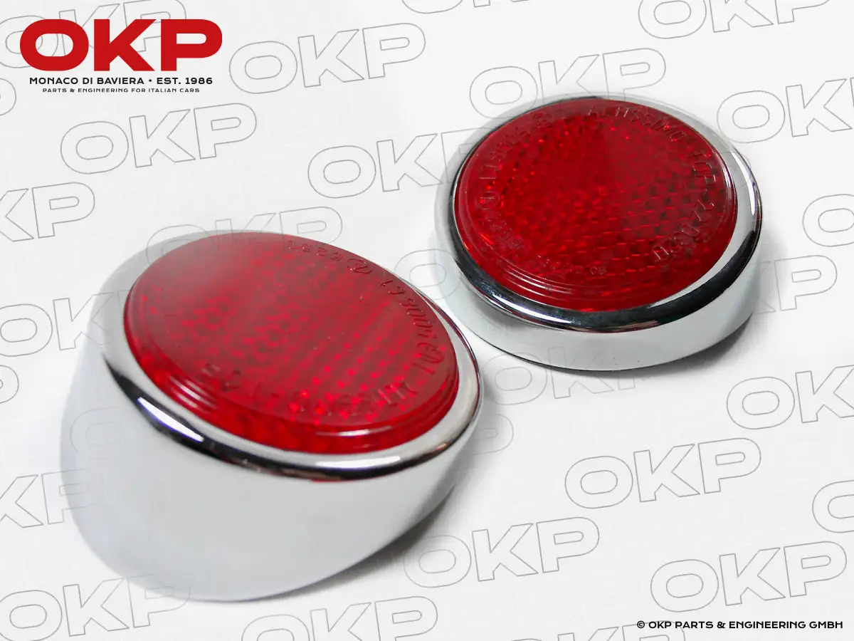 Satz Rückstrahler mit Gehäuse Giulietta Spider 750