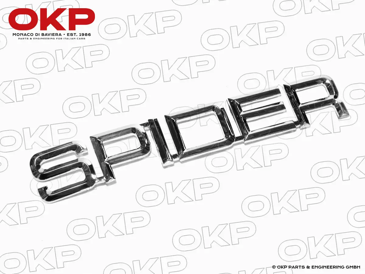 Schriftzug selbstklebend Spider Heck Spider  90 - 93