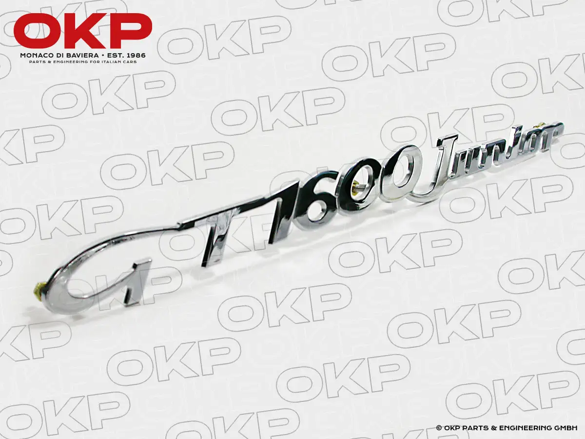 Schriftzug Bertone GT 1600 Junior