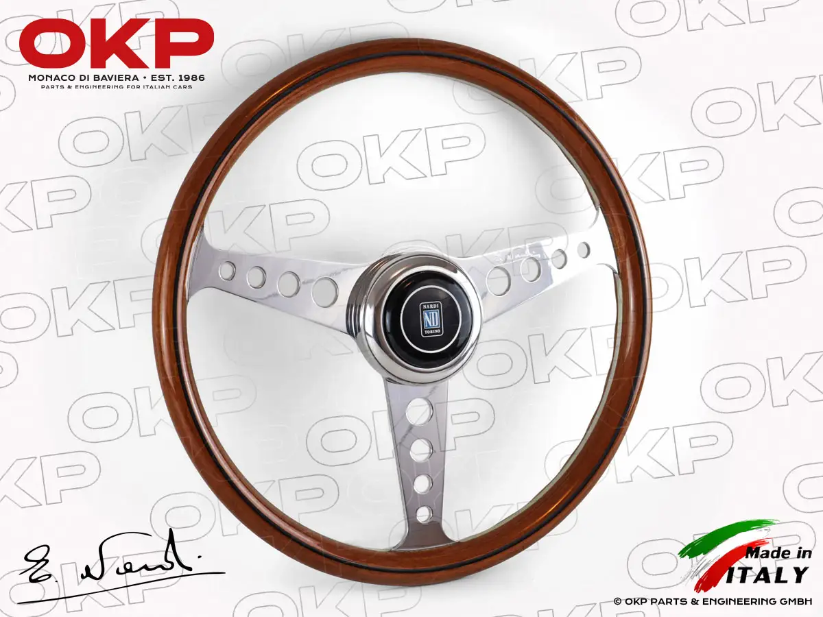 Nardi Classico 360 Holz Lenkrad 360mm gel. Speichen