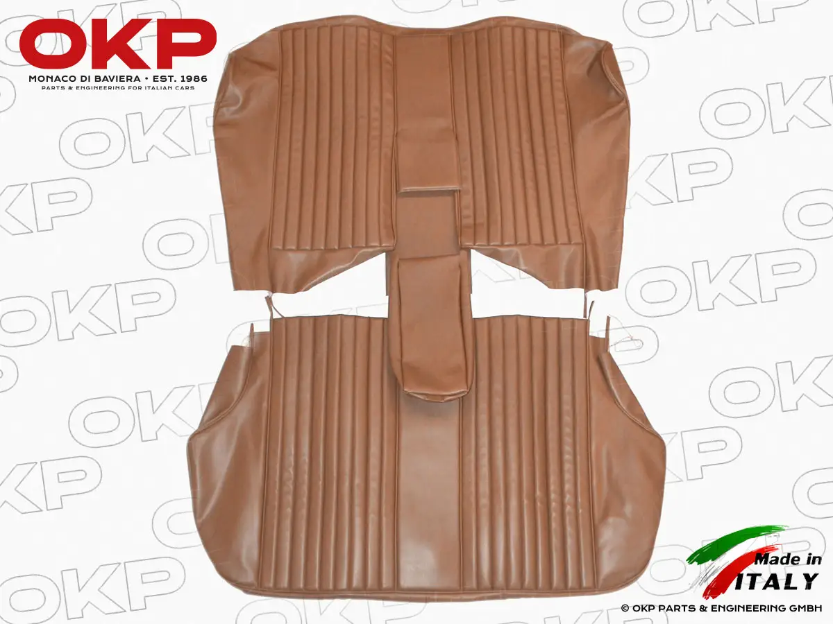 Sitzbezug hinten Giulia Super 65-72 Kunstleder braun