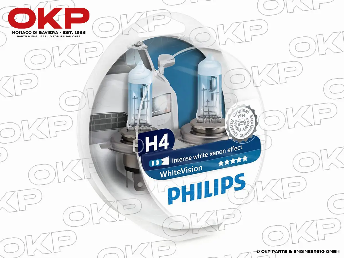 Glühbirnen (2) Philips Xenon H4 12V 60/55W +60%