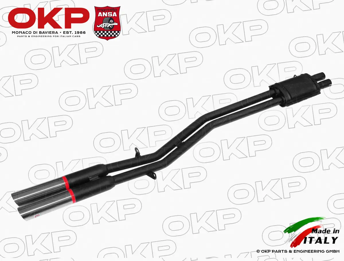 ANSA Schalldämpfer hi re. Ferrari 250 GT Coupe / Cabrio