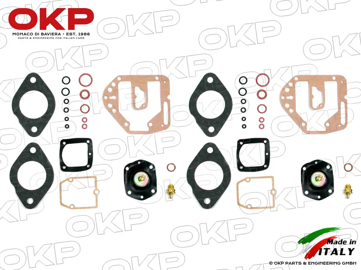 Kit riparazione carburatore Solex 40 ADDHE 32 (2 carb.)