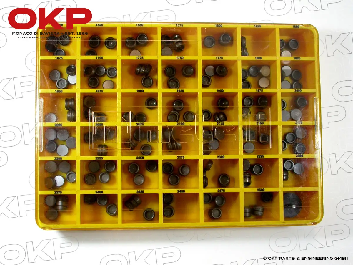 Satz Ventilplättchen (1,500 - 2,500mm) Twinspark 8mm