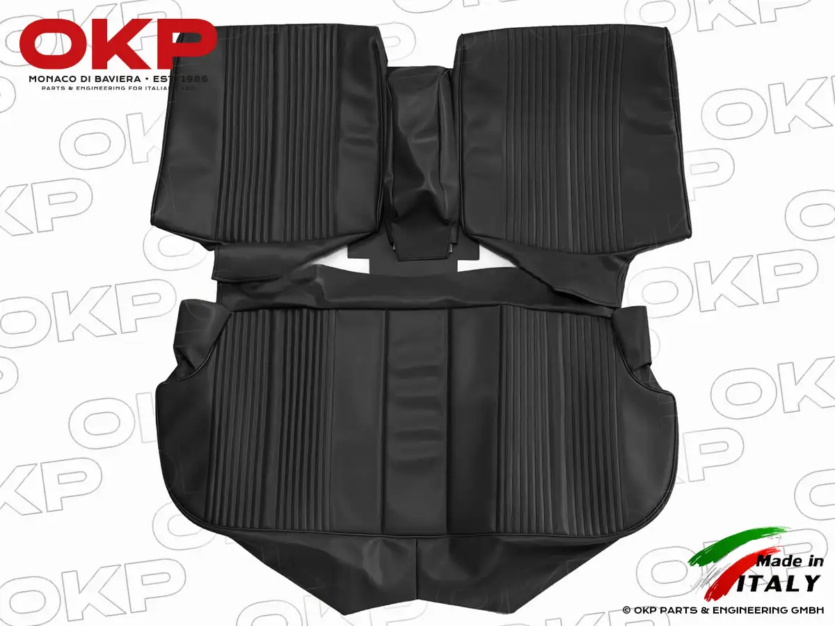 Sitzbezug hinten Alfetta Limousine 1.S. Kunstleder schwarz