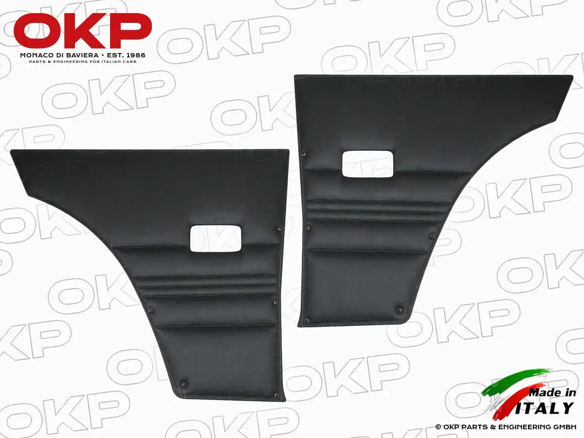 Satz (2) Seitenverkleidungen schwarz 2000 GTV Bertone