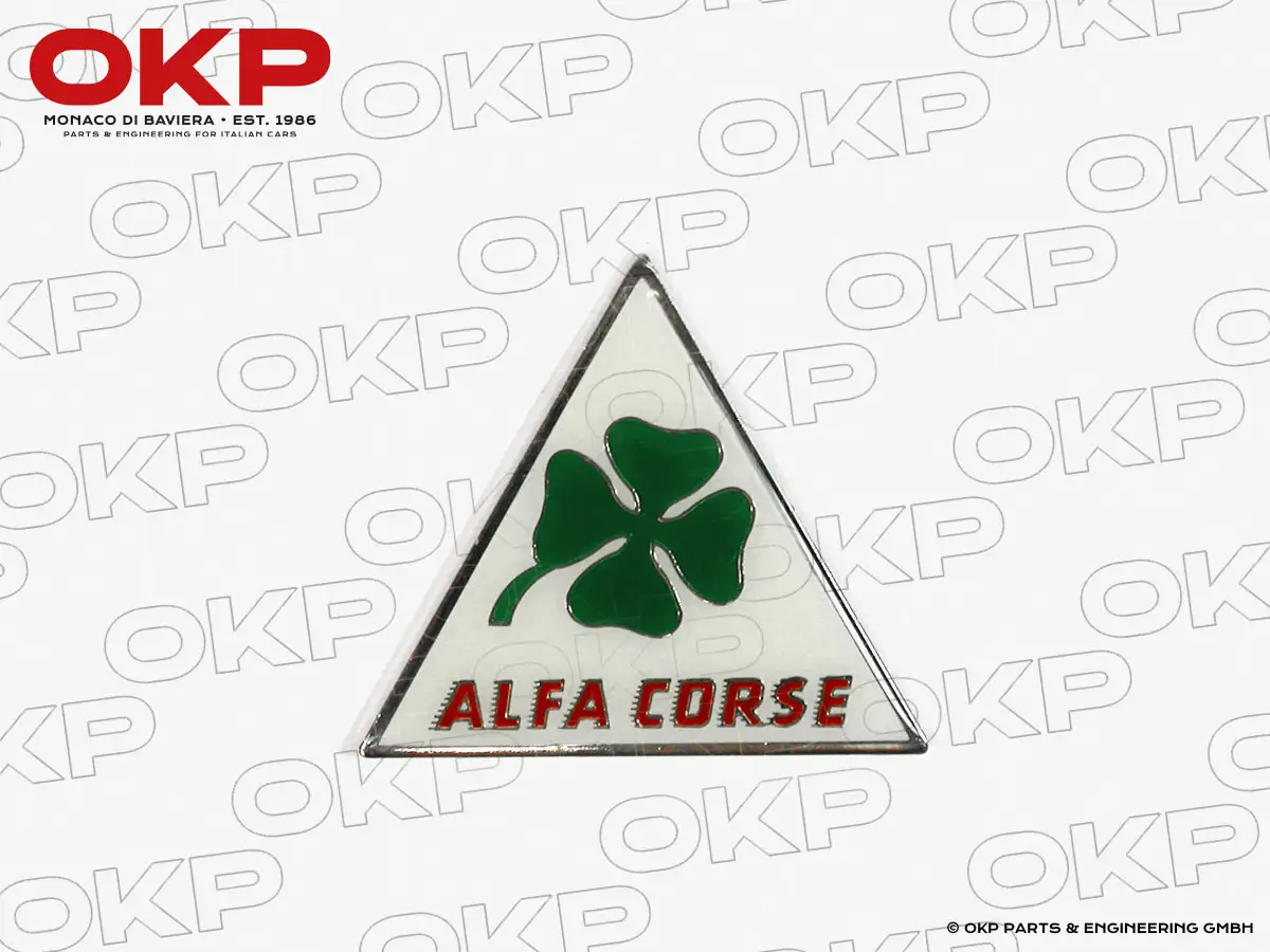 Emblem ALFA CORSE selbstklebend (7 x 6cm)