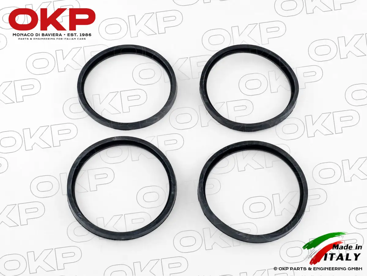 Rear light housing rubber seal set (4) Ferrari GTB/4
