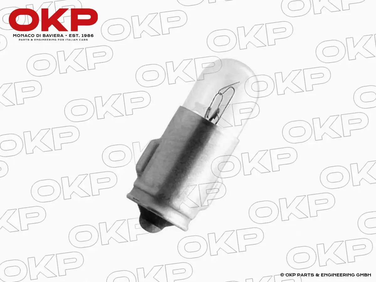 Glühbirne Kontrollleuchten 12V 2W / Sockel Ba7s