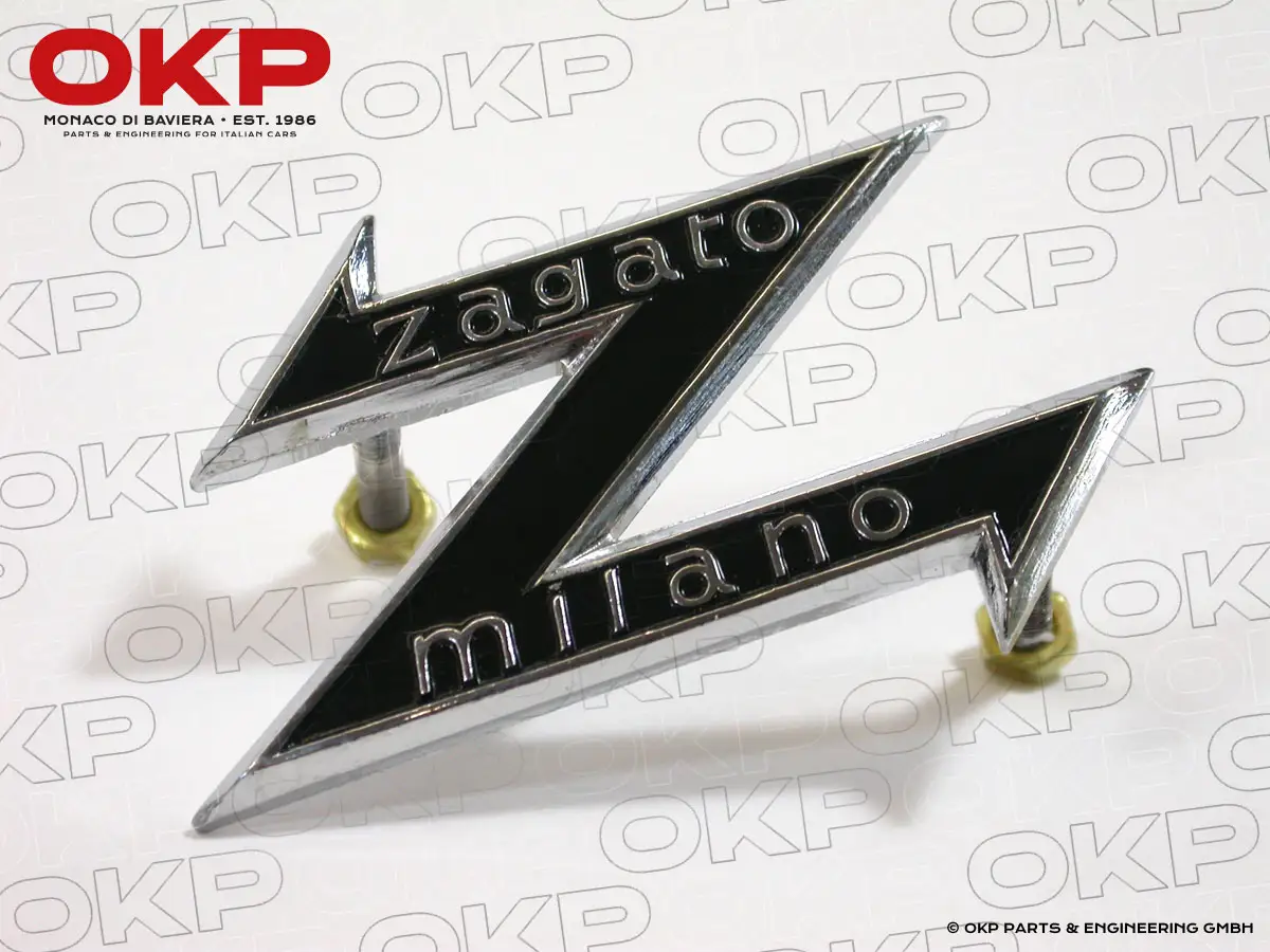 Zagato Emblem Z seitlich emailliert Junior Zagato