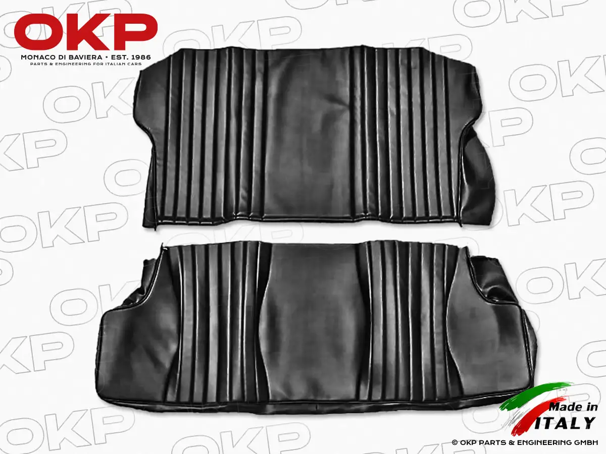 Sitzbezug hinten Kunstleder schwarz 1300-1600 GT Junior