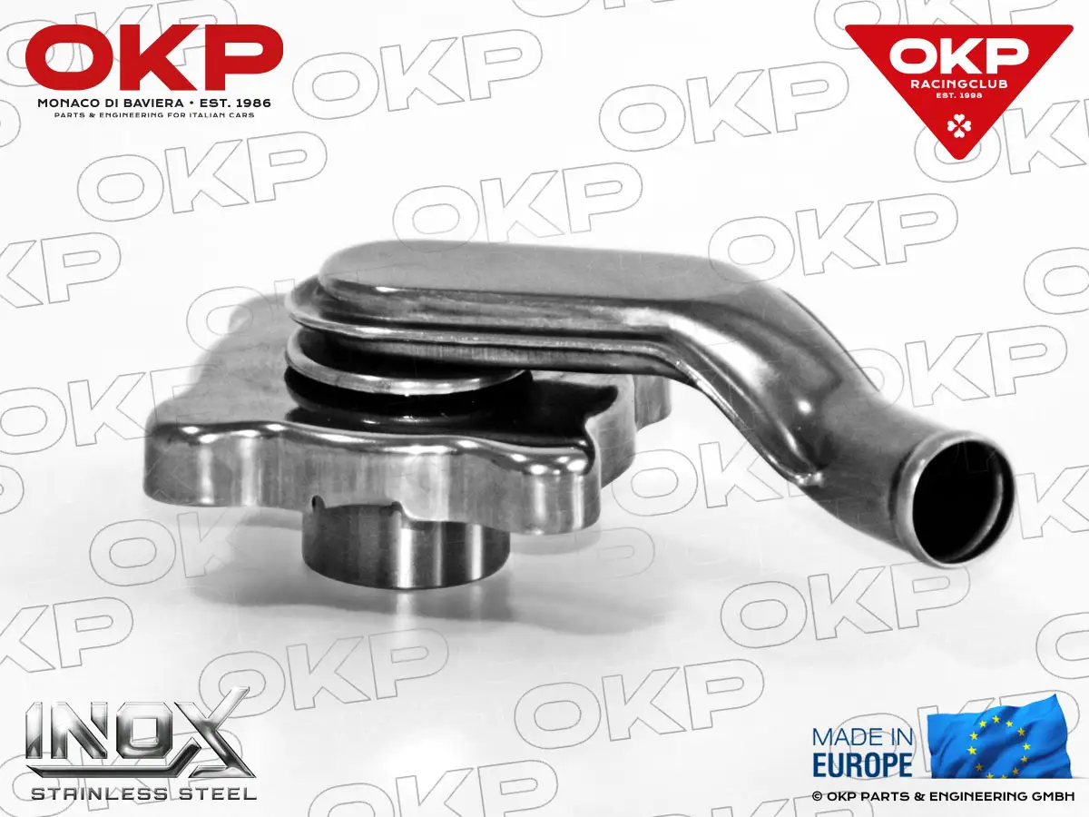 Öleinfülldeckel mit Entlüftung GTA / Nord Edelstahl