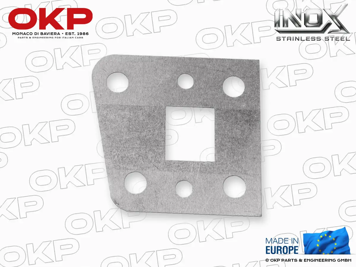 Distanzplatte 1mm Türscharnier oben Bertone GT 1. Serie