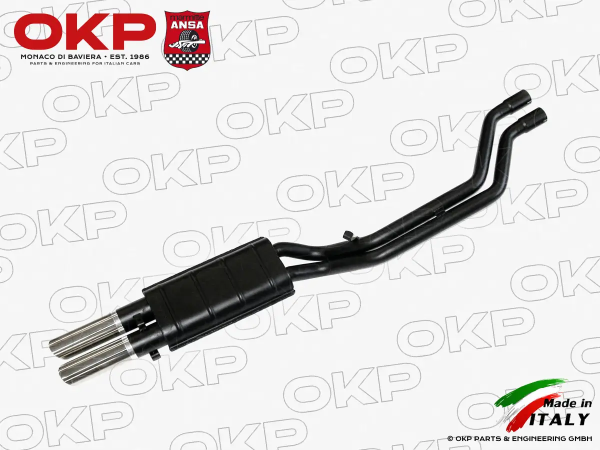 Ansa Rear exhaust left  Ferrari 400 / 400i / 412